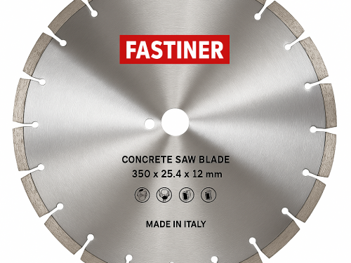PRO-12 FASTINER 12" Diamond Blade – Premium Concrete Cut-Off Wheel Professional Quality