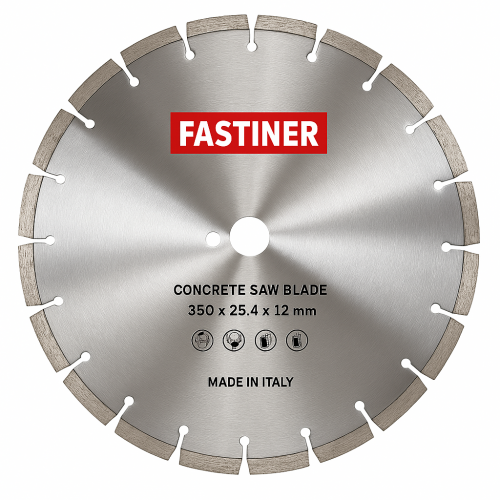 PRO-12 FASTINER 12" Diamond Blade – Premium Concrete Cut-Off Wheel Professional Quality
