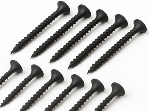 Drywall screw fine thread black phosphate #6*1-5/8''