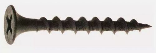 Drywall screw coarse thread black phosphated  #6*1-1/4