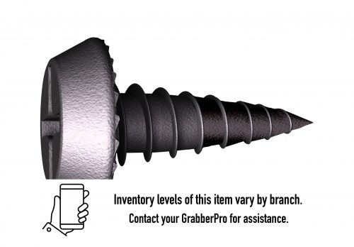 Pan framing self tapping screw black phosphate #7*7/16