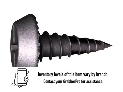 Pan framing self tapping screw black phosphate #7*7/16