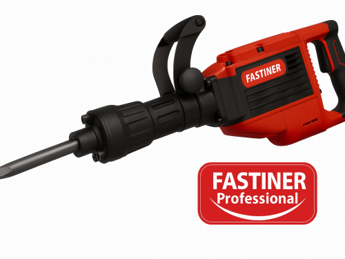 FASTINER RX1000 15 Amp 1-1/8 in. Corded Concrete Electric Hex Breaker Hammer Kit with Hard Carrying Case with Wheels