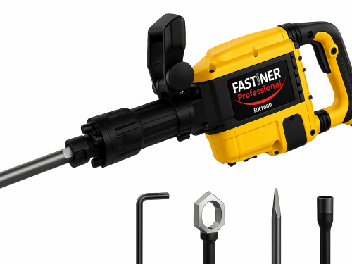 FASTINER Professional RX1500 Heavy-Duty Demolition Breaker 2000W