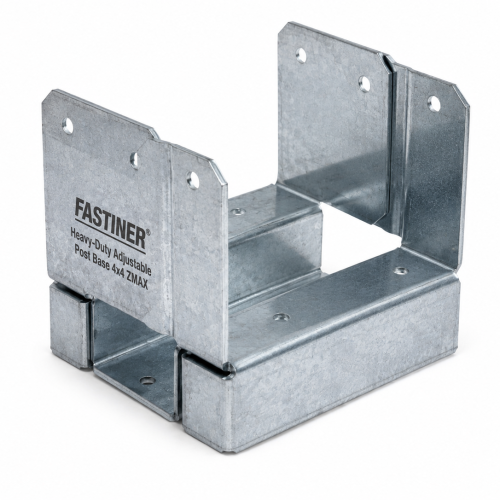Heavy-Duty Adjustable Post Base 4x4 ZMAX  | FASTINER